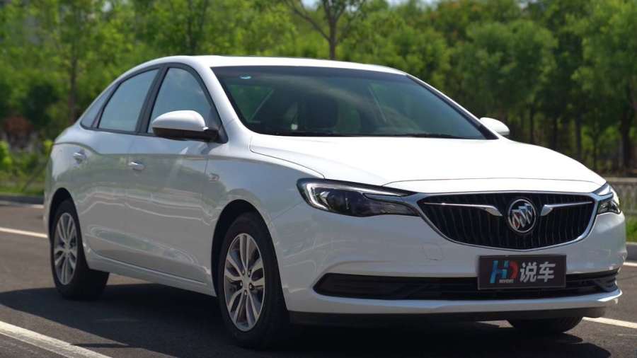 节能与动感之选别克英朗混动外观实拍