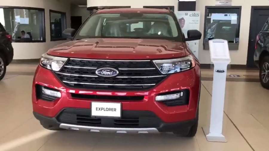 福特探险者多种颜色车型到店你最喜欢哪一款