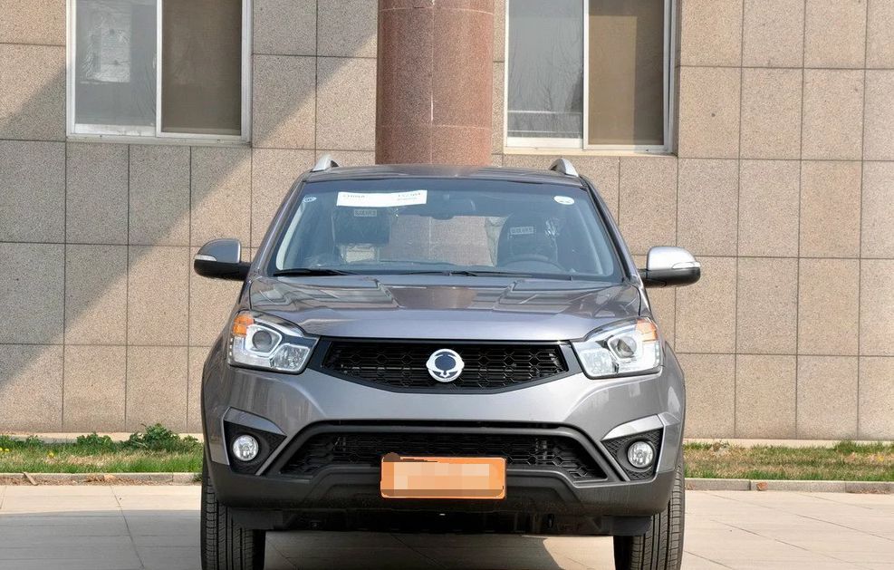 非常漂亮的柯兰多korando视觉效果出色整体非常具有运动感