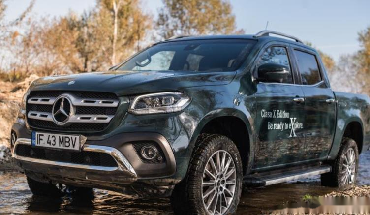 2020款奔驰x250实拍国内罕见的奔驰皮卡值得收藏