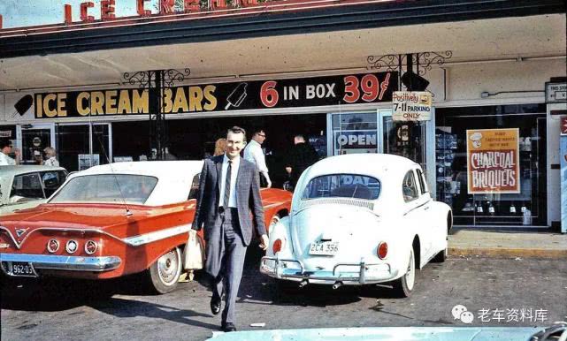 老照片上世纪50 60年代美国普通家庭的汽车生活 易车