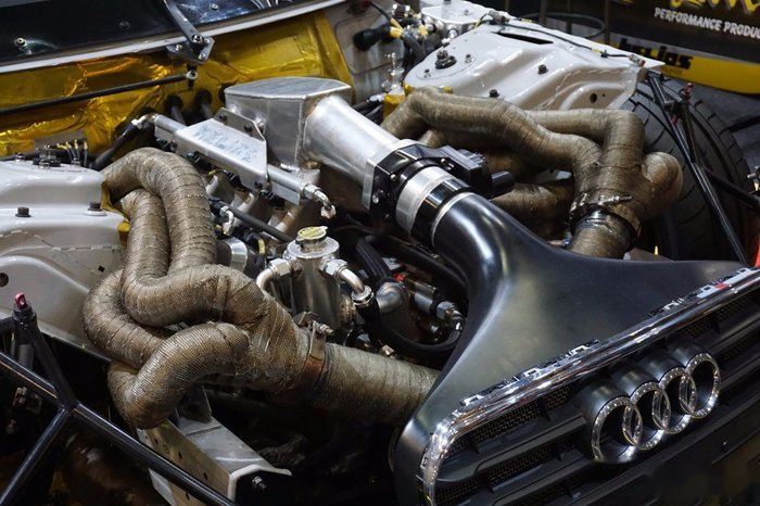 2020东京改装展移植v8发动机这台奥迪a5扭矩超800牛米