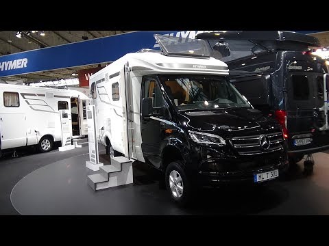高清实拍2020款奔驰房车hymer内饰超豪华不要太喜欢