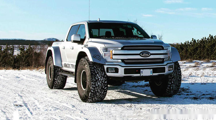 越野福特f150at44一款能开进北极圈的越野车