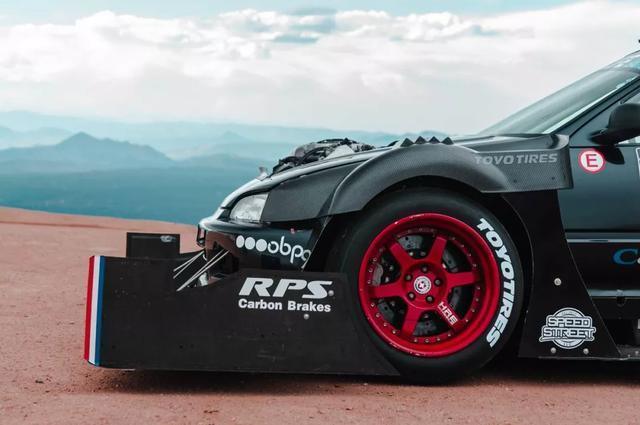 爆改思域egv6涡轮260匹马力的爬山赛车实在太狂了