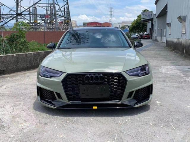 奥迪a4l改 rs4 abt套件 帅啊_易车