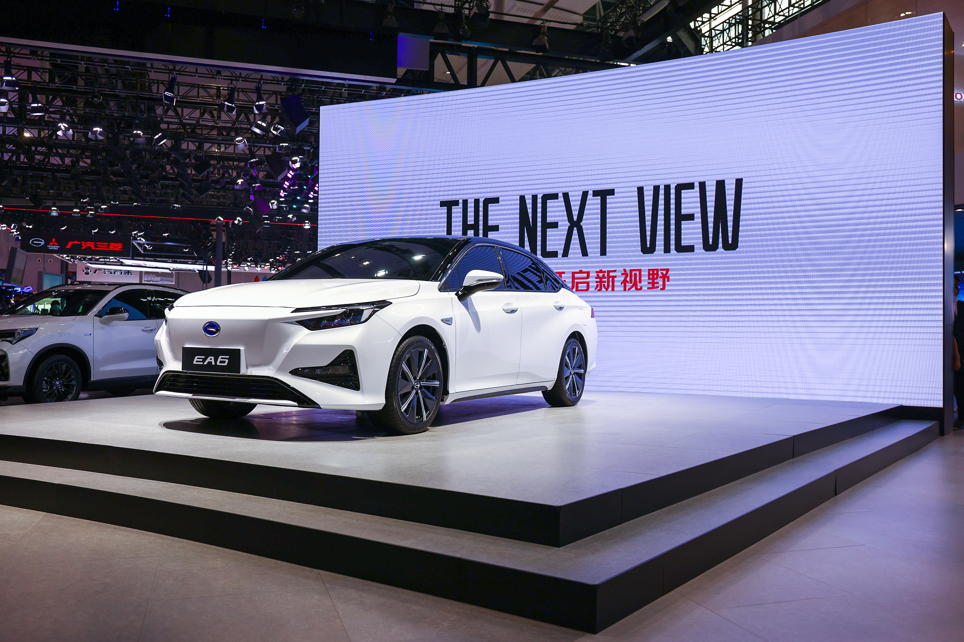 什么这是广汽本田的新车还以为是广汽新能源的