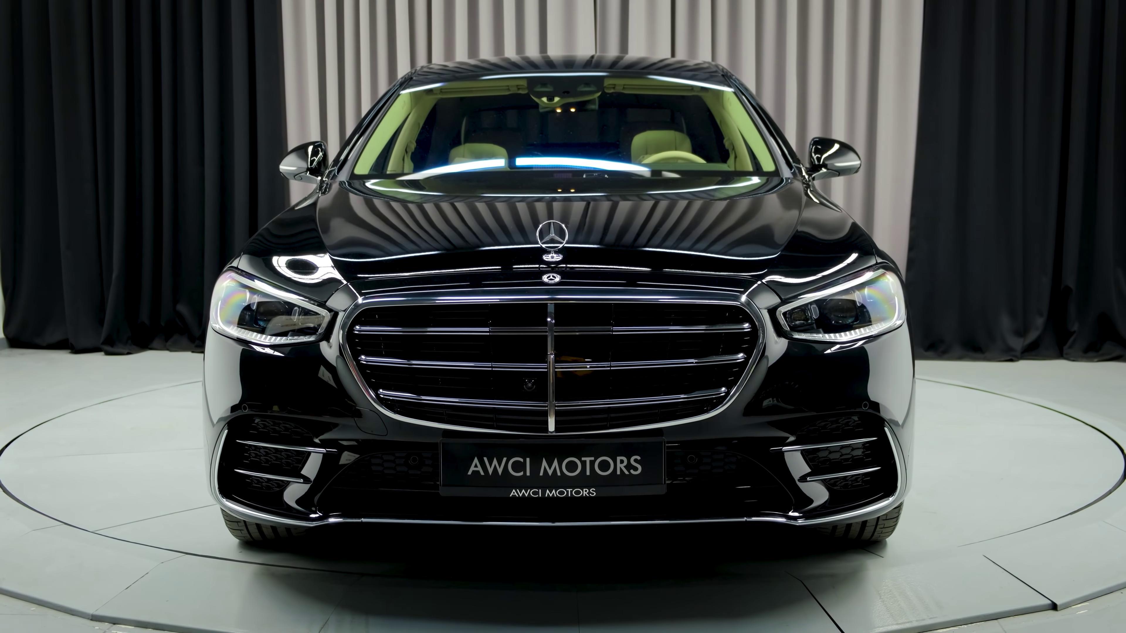 大换代的2021奔驰sclass内饰很豪华这配置你觉得如何